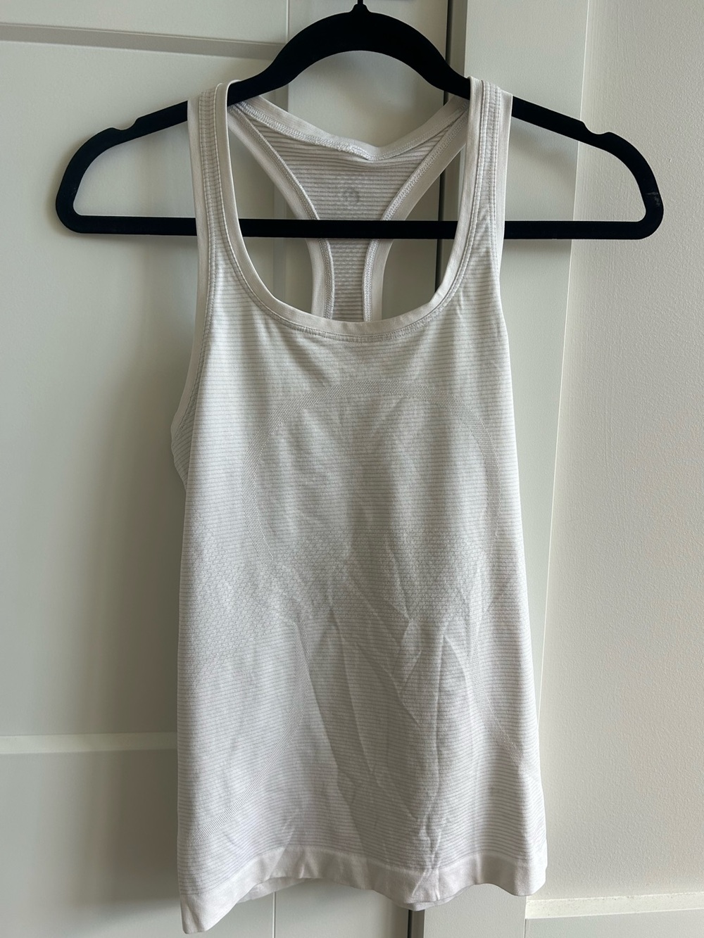 lululemon athletica White Racerback Performance Tank